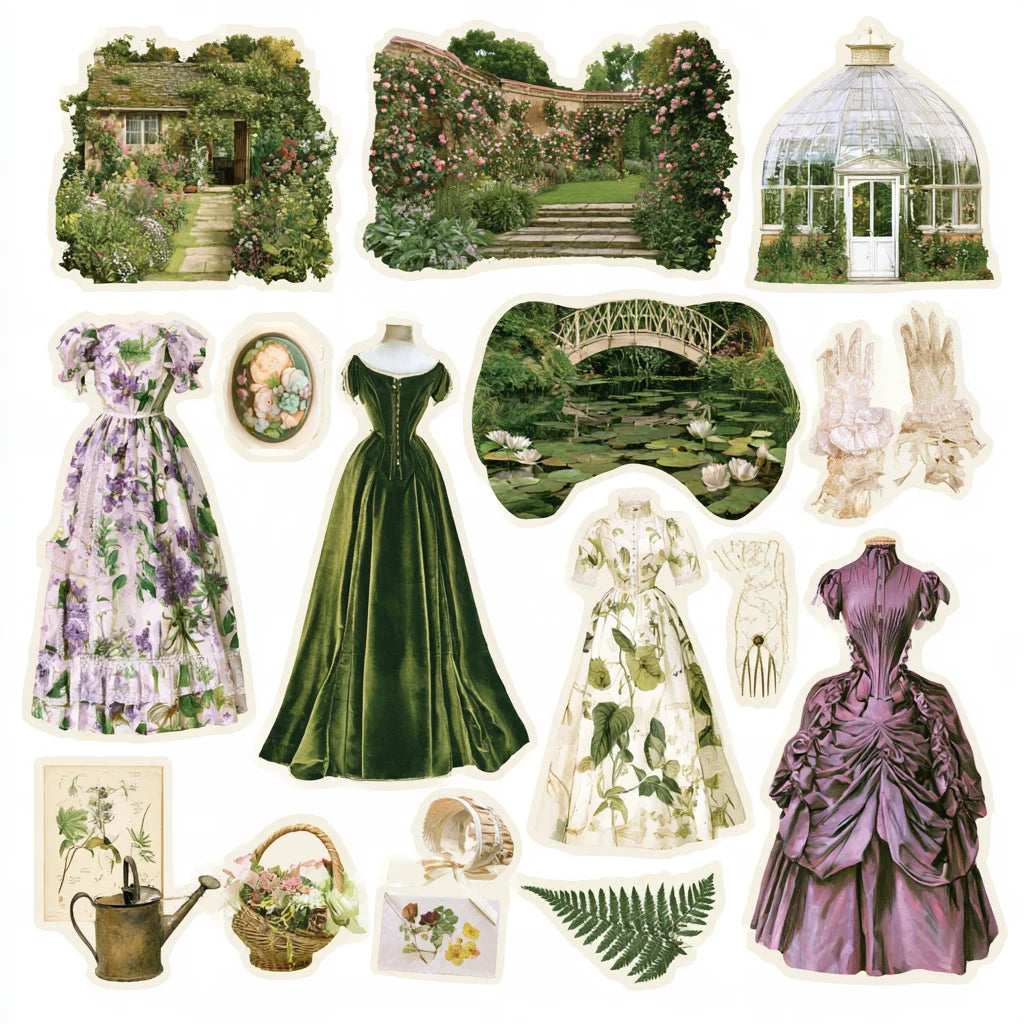 English Cottage Garden · Sheet III