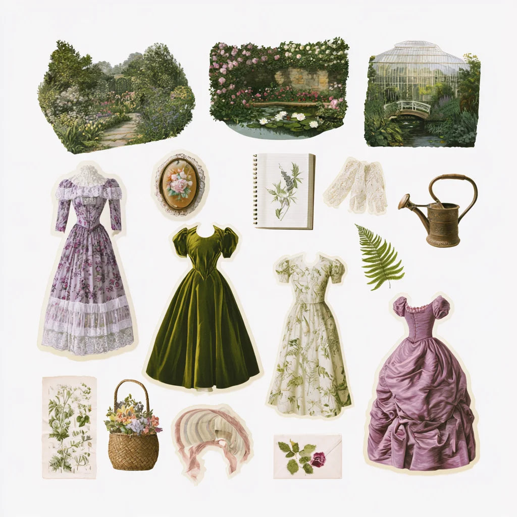 English Cottage Garden · Sheet IV