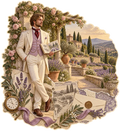 Gentleman in a Provençal Garden