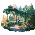Glasshouse Railway Garden — Printed