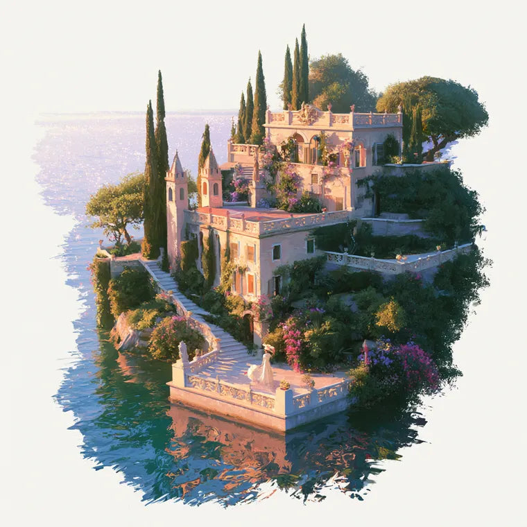 Island Palazzo — Printed