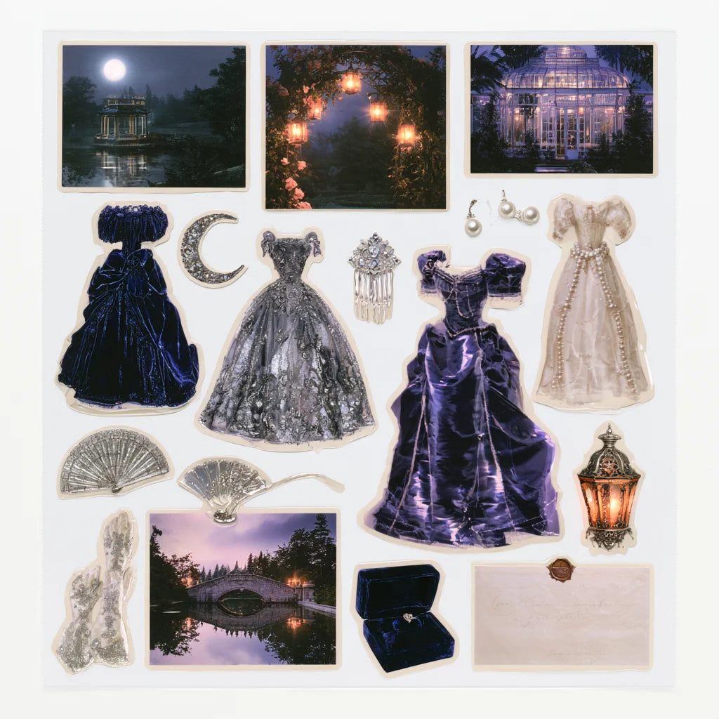 Moonlit Garden · Sheet IV