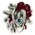 Pearl & Pine Garland — Printed