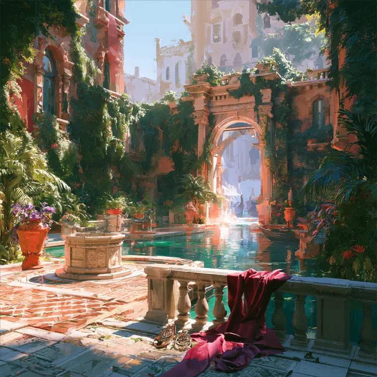 Rose Arch Courtyard