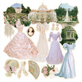 Rose Ball Gown Sheet — Printed
