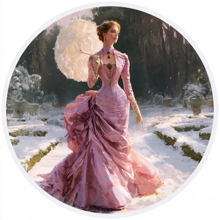 Rose Parasol Medallion