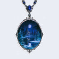 Sapphire Lake Locket — Printed
