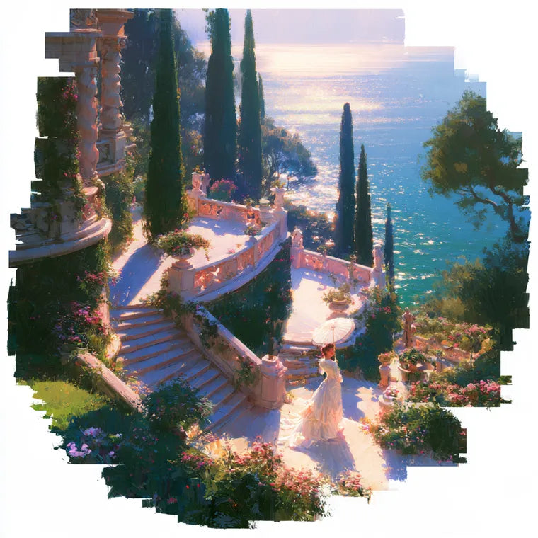 Seaside Villa Steps