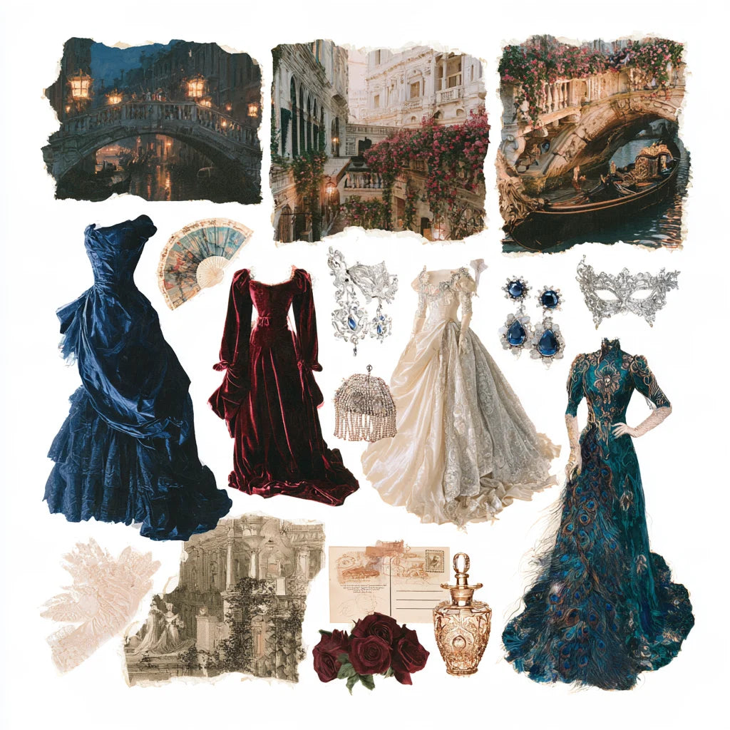 Venetian Masquerade · Sheet I — Printed