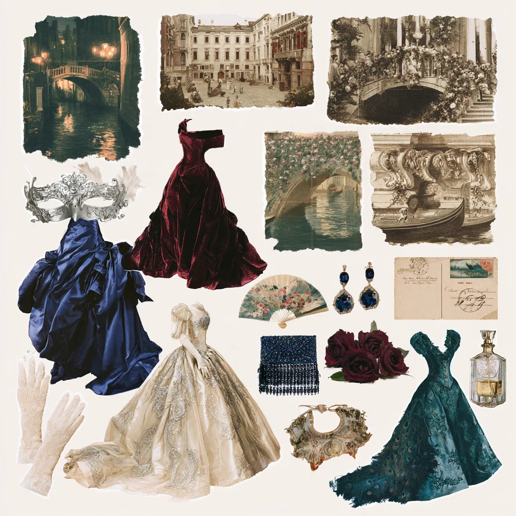 Venetian Masquerade · Sheet II — Printed