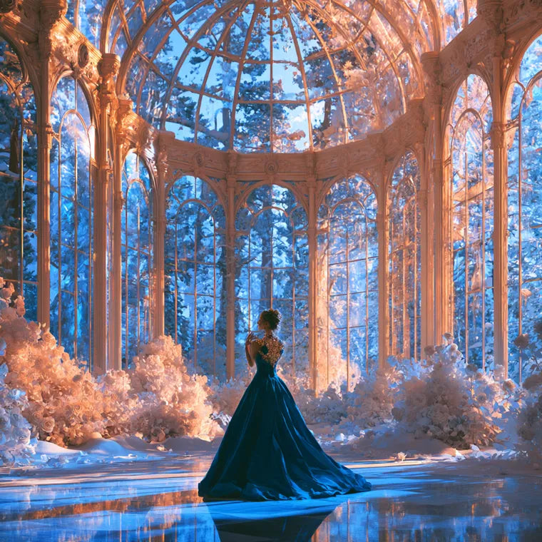 Winter Glasshouse Interior