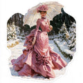 Winter Parasol Promenade