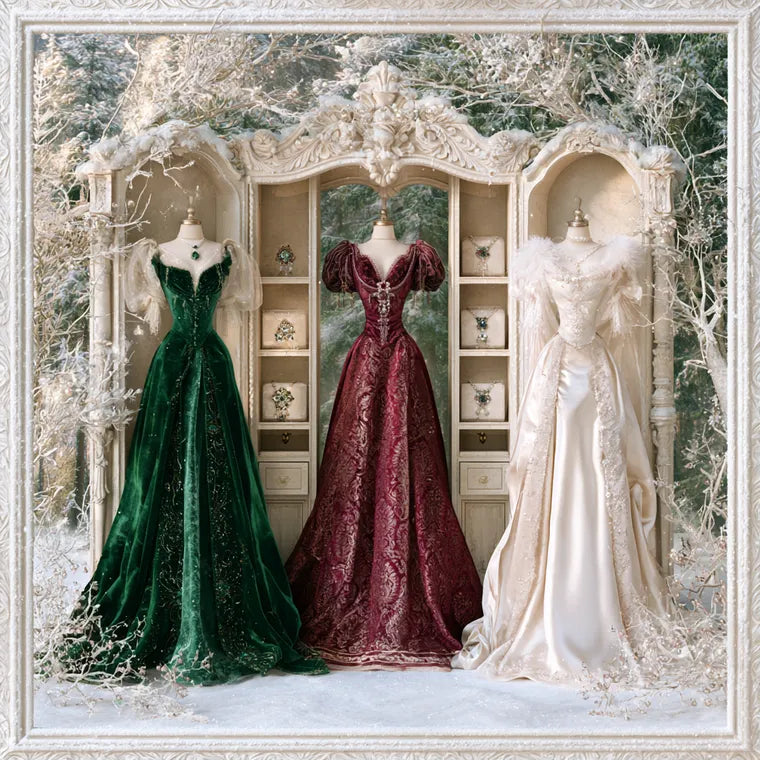 Winter Wardrobe Window — Printed